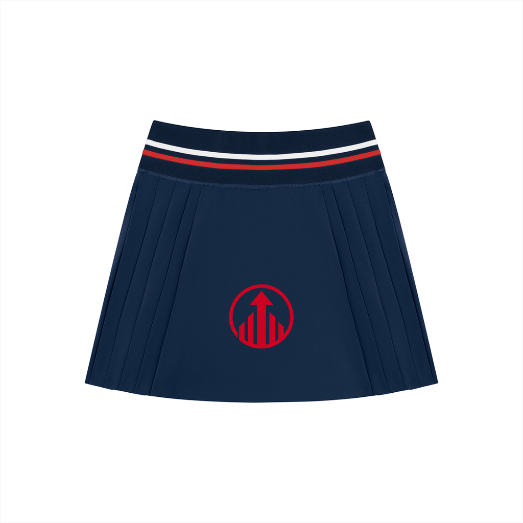 CITY KIDS Navy Cheer Pleated Skirt